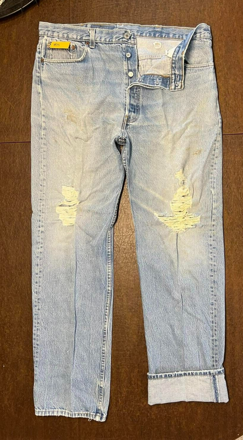 80'S　Levi's 501 HOT VTG 80's Men's USA LEVI'S 501 SELVEDGE BUTTON# 524 Jeans