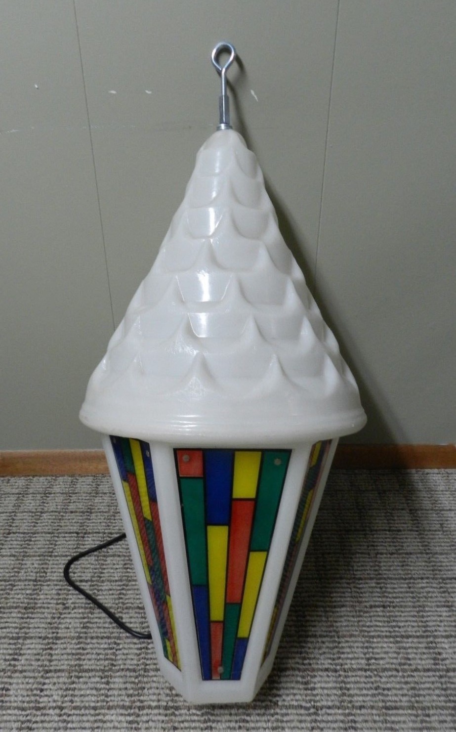 Blowmold Municipal Christmas Street Lantern Commercial Decoration