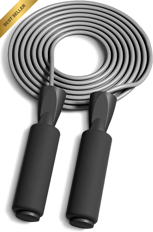 Adjustable Jump Rope for Workout, Fitness Jump Rope for Men Women and Kids