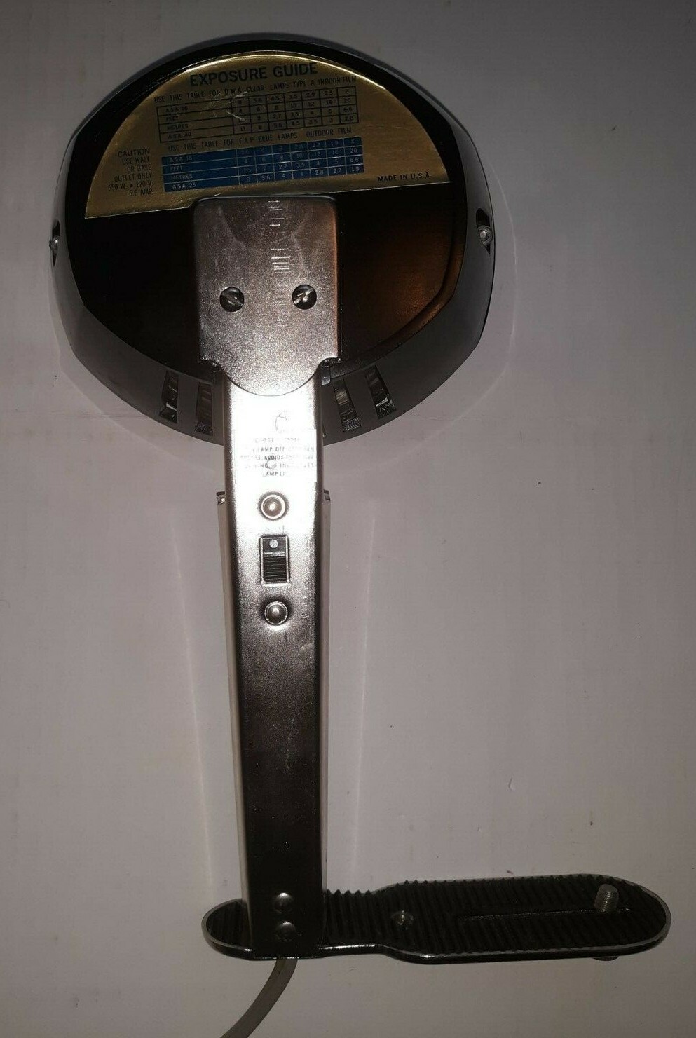 Vintage Acme Mov-E-Lite Movie Photo Light - Model 90 ~ WORKS!! Original Box