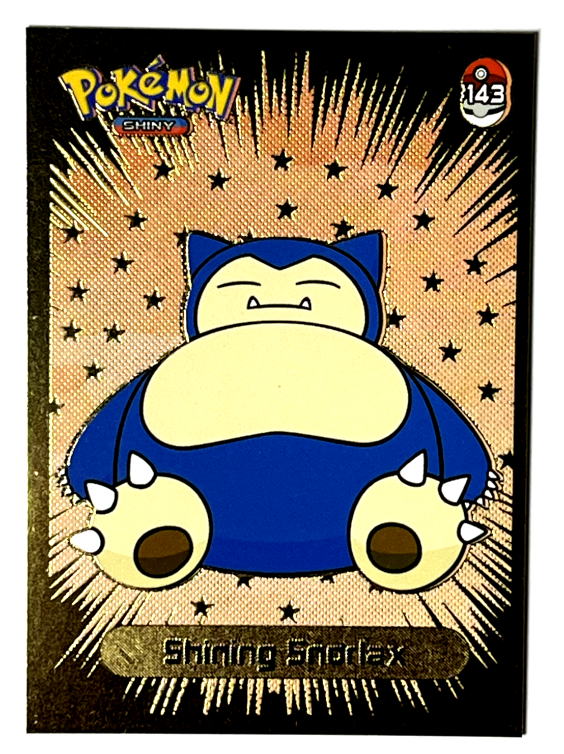 2024 SHINY POKEMON Card #143 SNORLAX Kanto Peru Edition Foil 2024 SHINY POKEMON Card #143 SNORLAX Kanto Peru Edition Foil