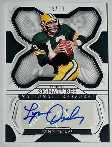 2022 Panini National Treasures Lynn Dickey #SIG-LDI