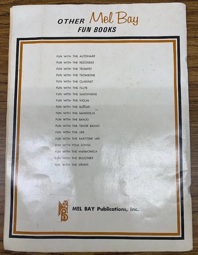 Mel Bay’s Fun With The Dulcimer By Virgil Hughes 1972 With Bonus Pocketbook