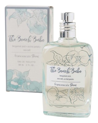 Francesca's Stories Collection The Beach Babe 2 oz Eau de Toilette Perfume NEW