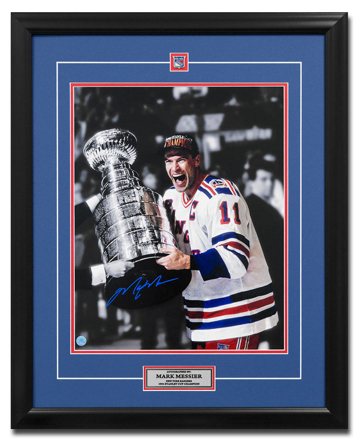 Mark Messier New York Rangers Autographed 1994 Stanley Cup ...