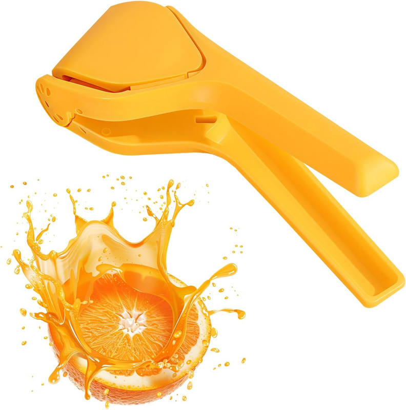 Manual Lemon Squeezer Hand Juicer Effortless Ergonomic Fold Flat Design for Maxi