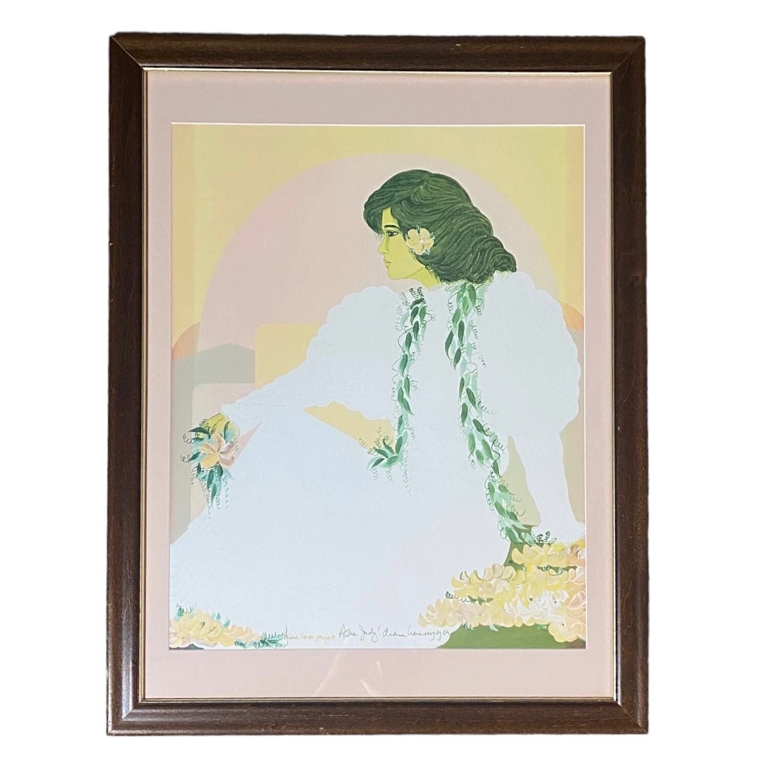 ハワイ　絵画　インテリア　アンティーク　Diana Hansen young ハワイ 絵画 インテリア アンティーク Diana Hansen young