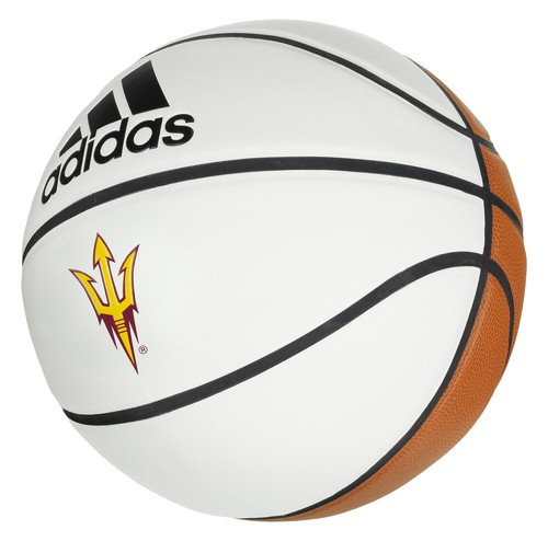Баскетбольный мяч Adidas NCAA Arizona State Sun Devils Autograph, размер 7