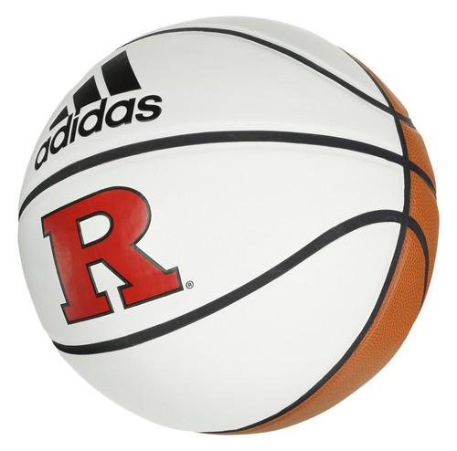 Баскетбольный мяч Adidas NCAA Rutgers Scarlet Knights Autograph, размер 7