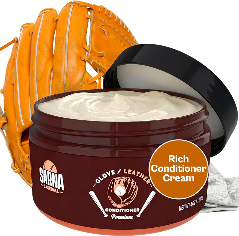 Glove Conditioner, Cream, 4 Oz – Break in Faster, Keep Leather Maintained – Glov