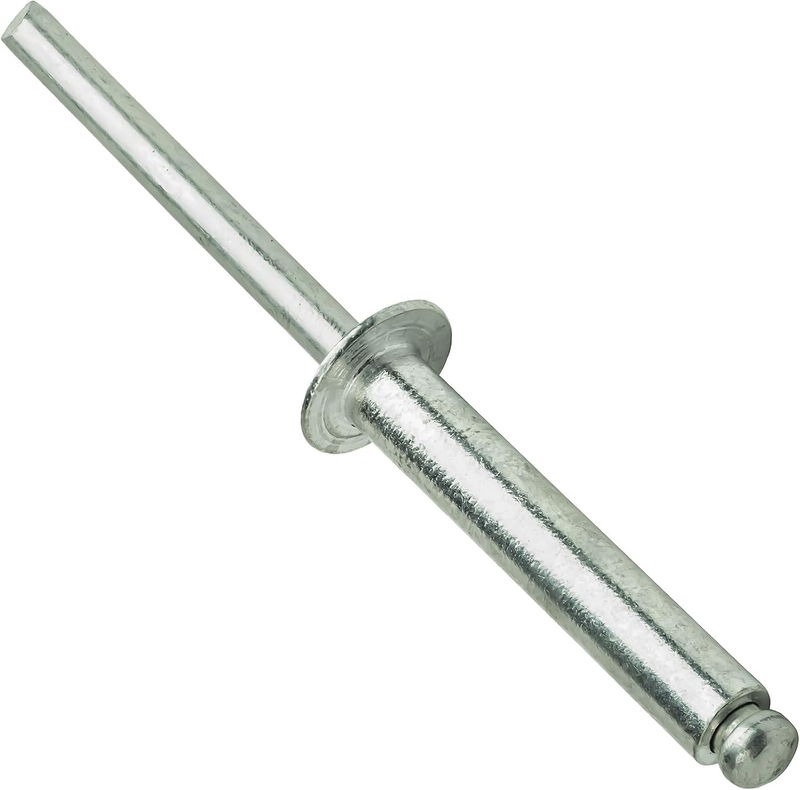 Aluminum Pop Rivets 3/16" X 1-1/4" Dome Head Blind 6-20 Gap 1.126"-1.250" Set of