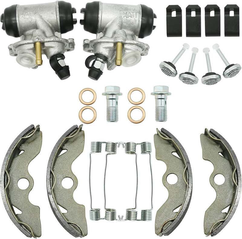 Front Brake Wheel Cylinders & Shoes for Honda Fourtrax 300 TRX300 2X4 1993-2000