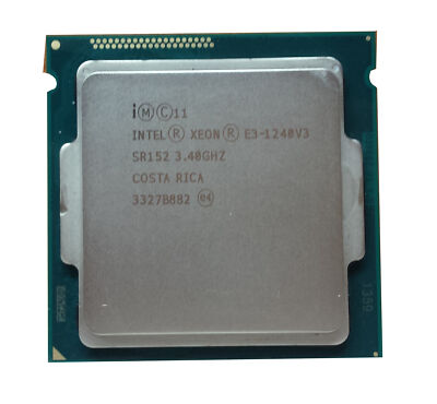 Intel Xeon E3-1240 v3 3.40 GHz  LGA 1150 Server CPU Processor SR152