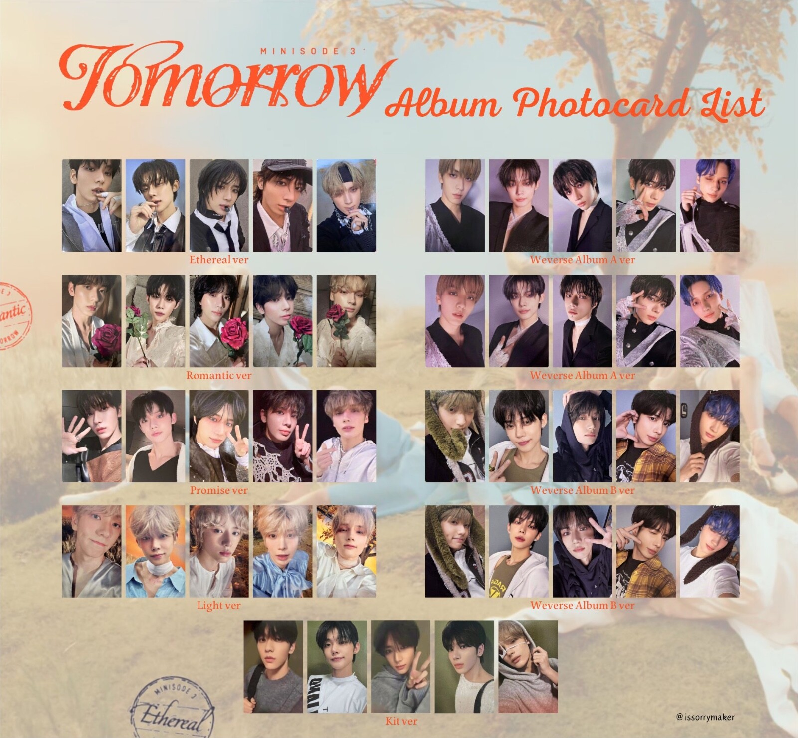 K-POP+アジア TOMORROW X TOGETHER - txt soobin poca set RARE K-POP+アジア TOMORROW X TOGETHER - txt soobin poca set RARE