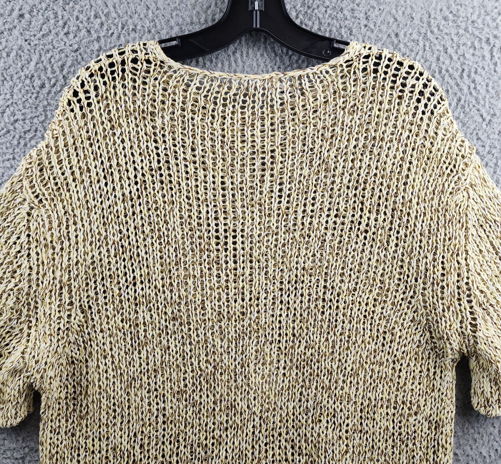 トップス jil sandar over dye knit Jil Sander Yellow V-Neck Sweater sz 2 l Michael's Luxury