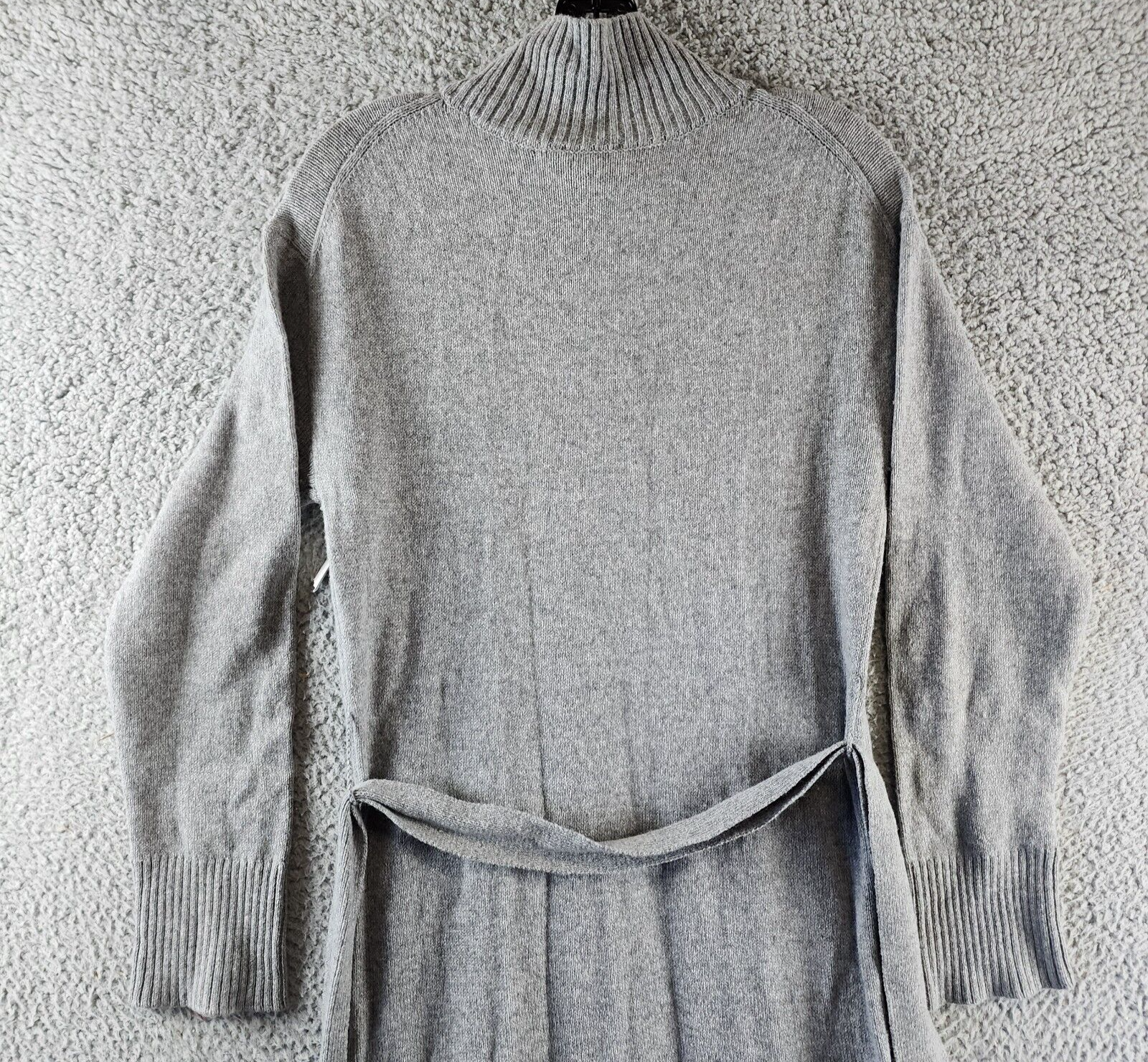 Rails Belted Mila Belted Merino Wool Blend Sweater Dress Women's S Heather Grey~ - Picture 13 of 13