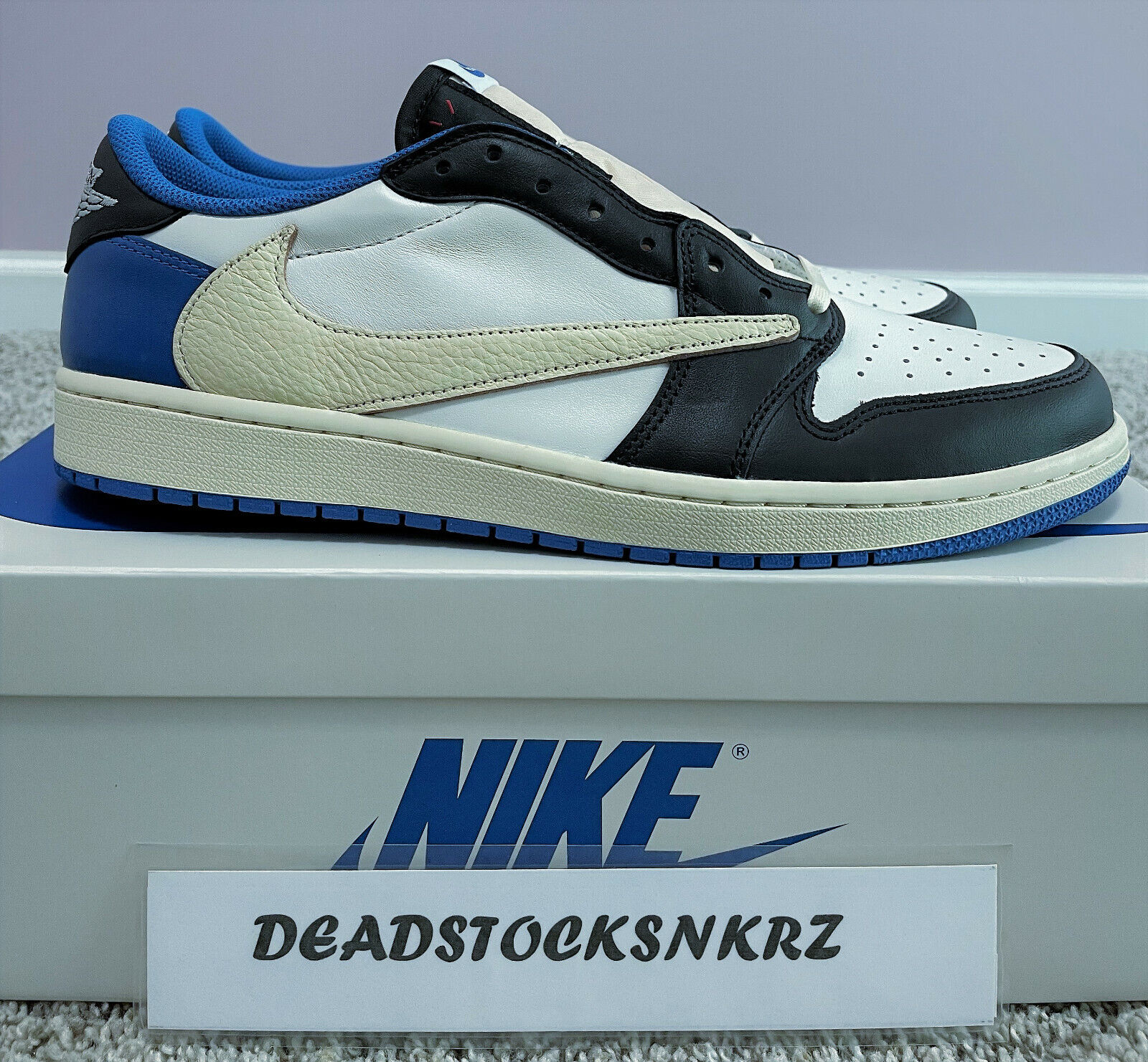 2021 Nike Air Jordan 1 Low OG SP Fragment Design X Travis 2021 Nike Air Jordan 1 Low OG SP Fragment Design X Travis