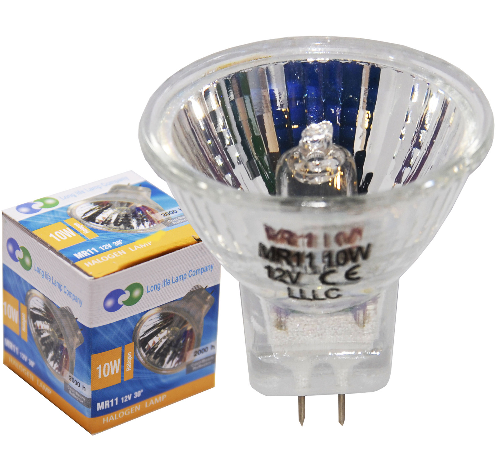 8 MR11 10w Halogen Light Bulbs Lamp 12v £8.99 delivered 5055875518773