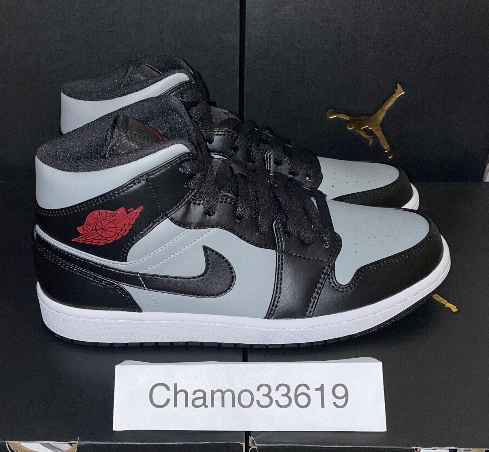 Nike Air Jordan 1 Mid Shadow Red - ALL SIZES - 554724-096 | eBay
