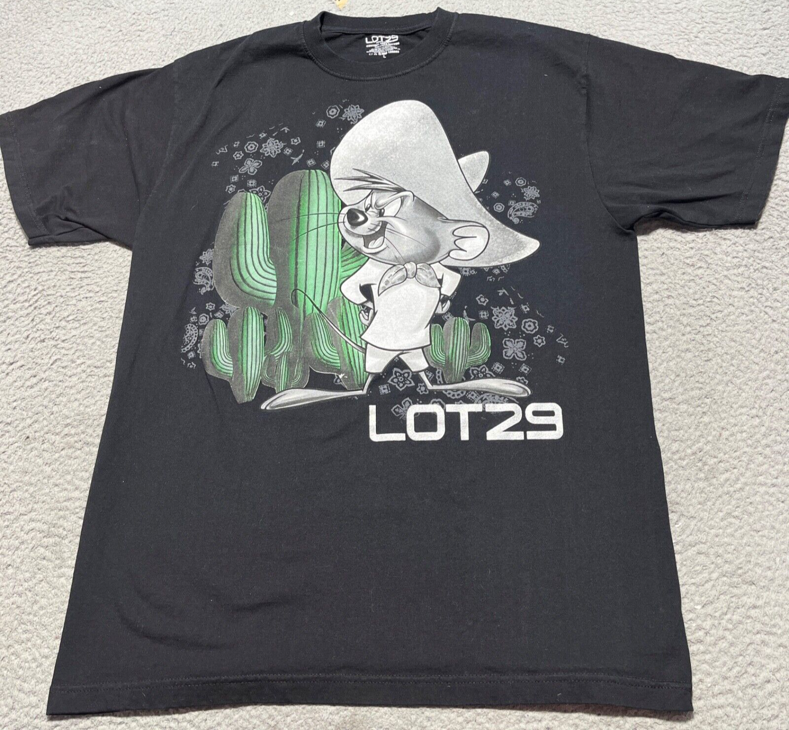 Lot 29 Looney Tunes Speedy Gonzales Vintage T-Shirt Mens