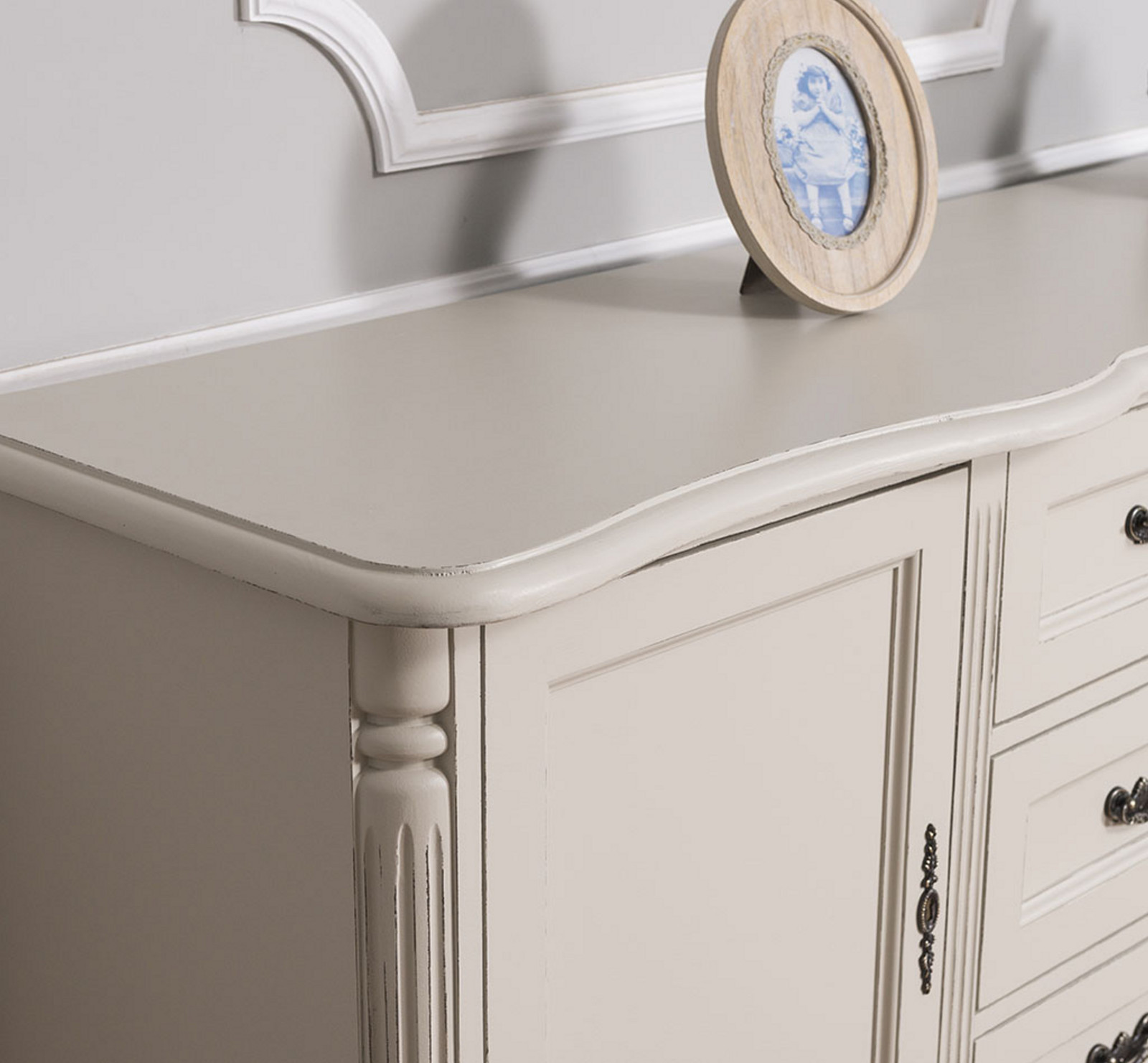 Sideboard Kommode Schrank Chippendale Landhaus Massivholz Schreinerqualität NEU