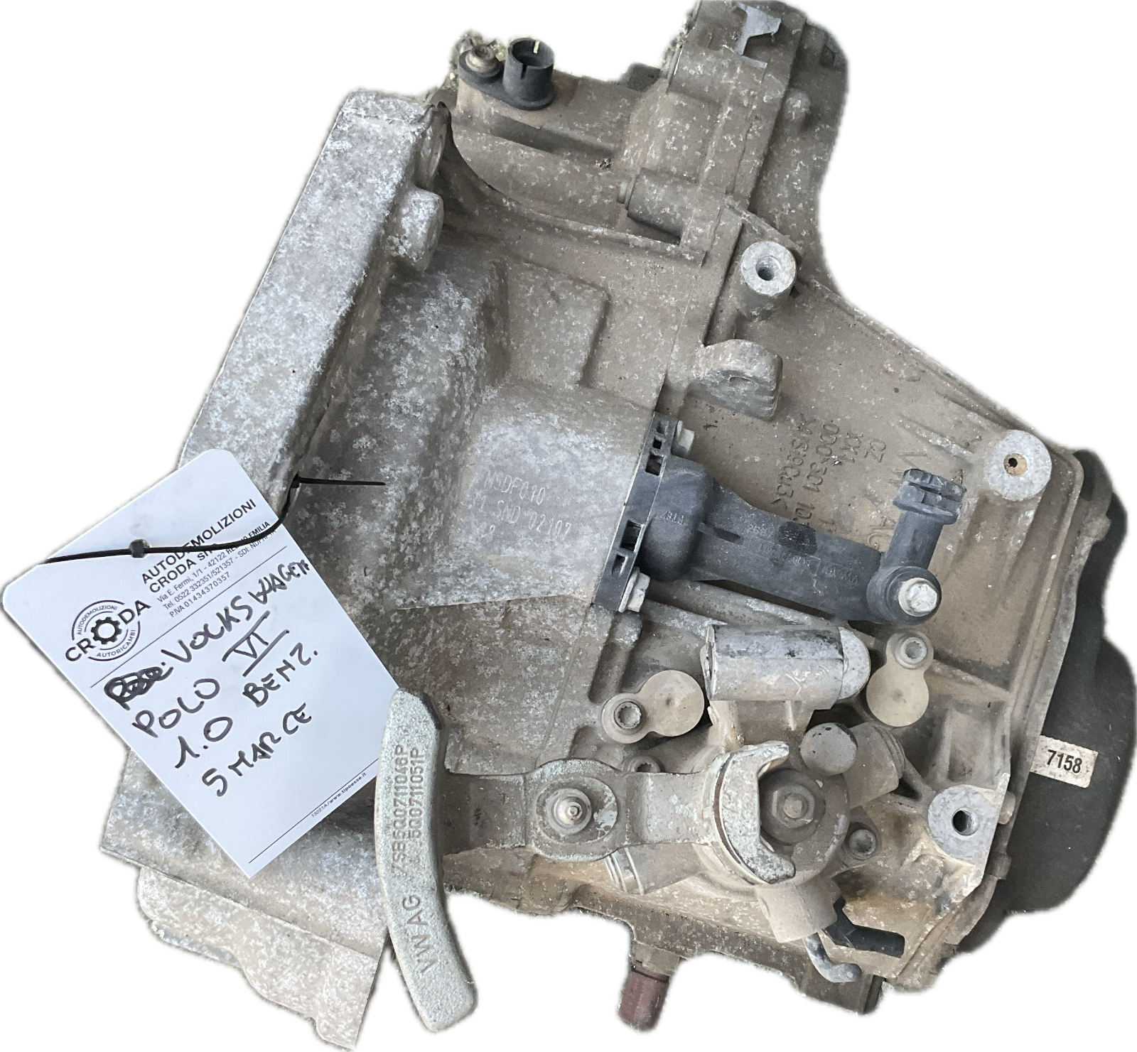 Cambio manuale per modello VOLKSWAGEN POLO 6R 1.0 benzina 5 marce ricambio