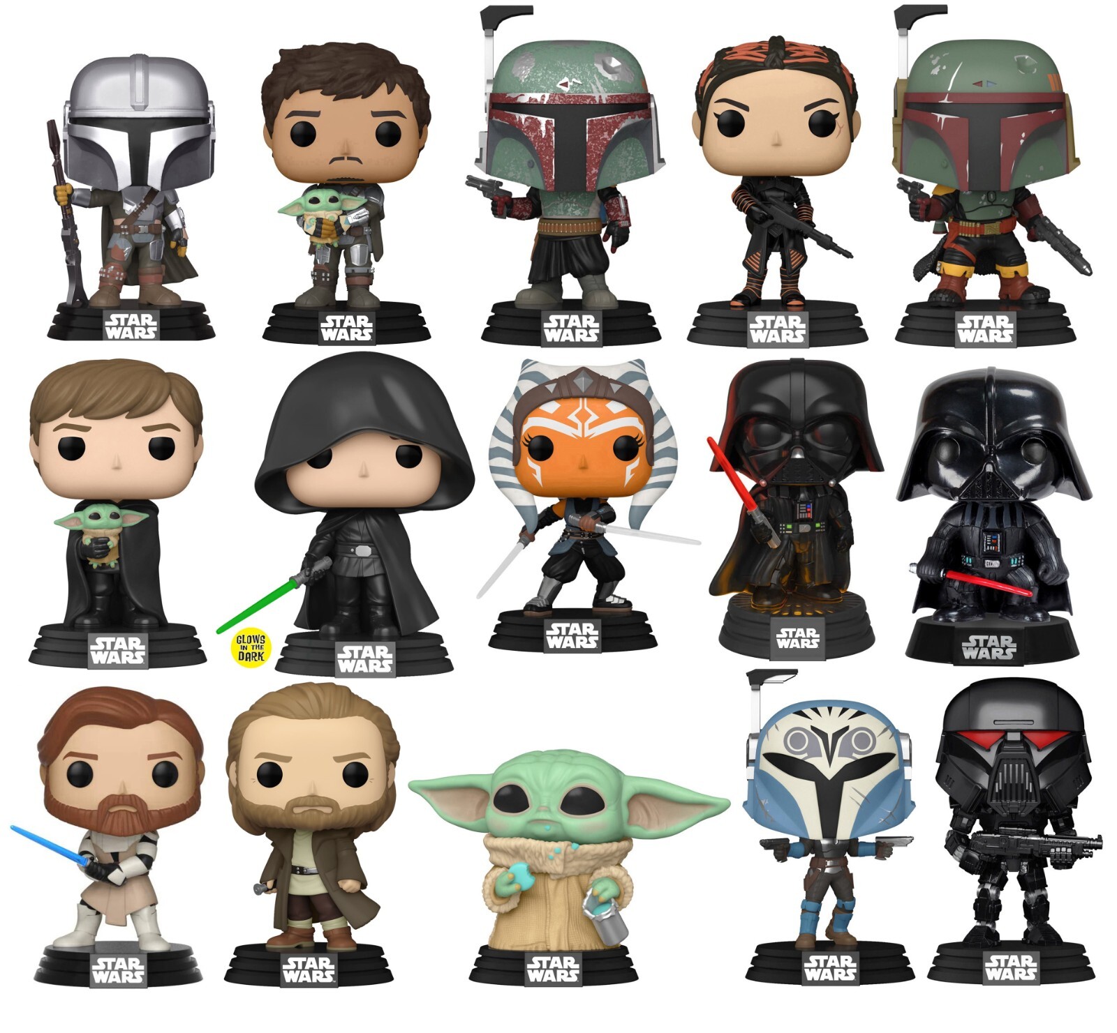 All star wars funko pops hotsell