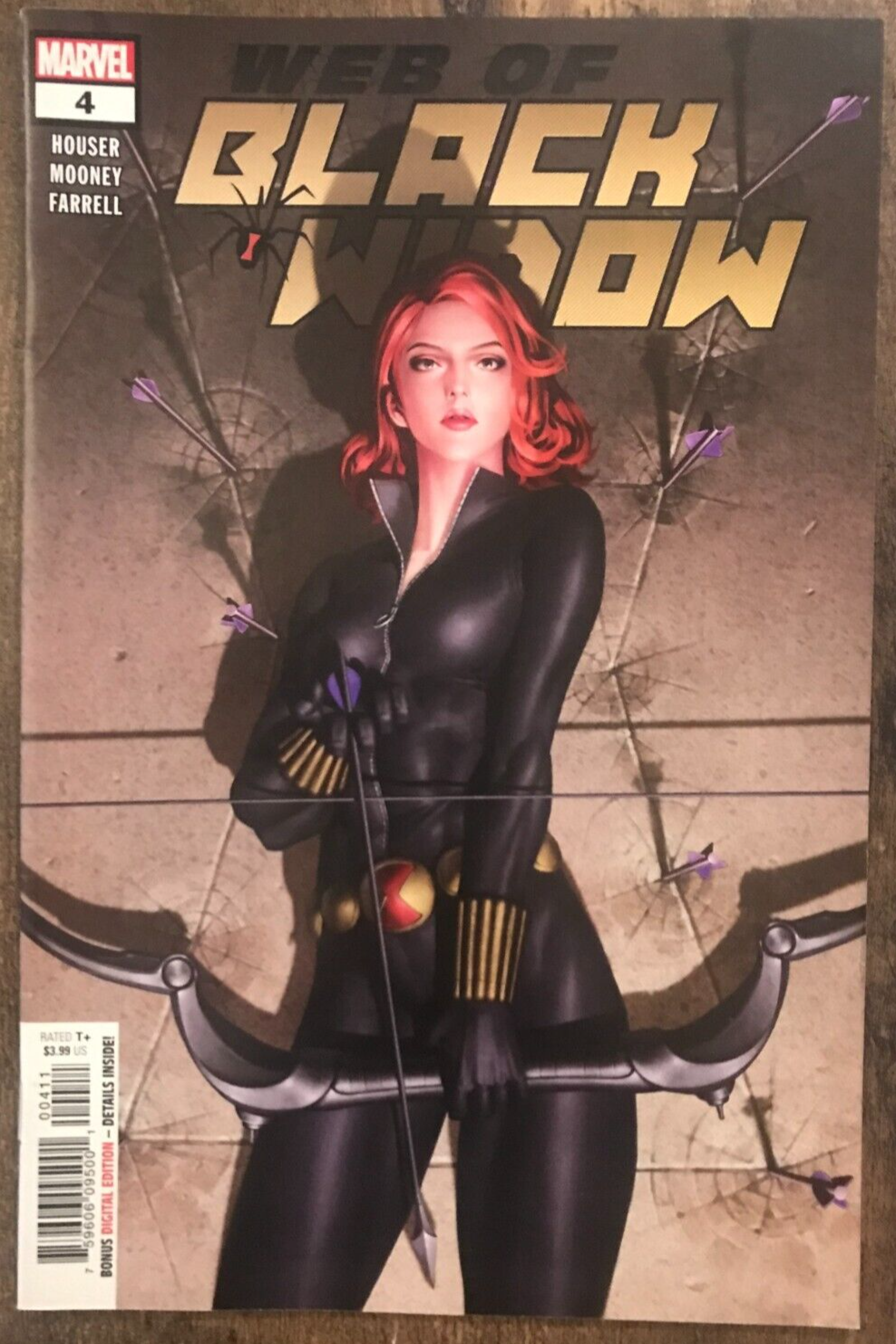 Web Of Black Widow #4 By Houser Natasha Romanoff Hawkeye