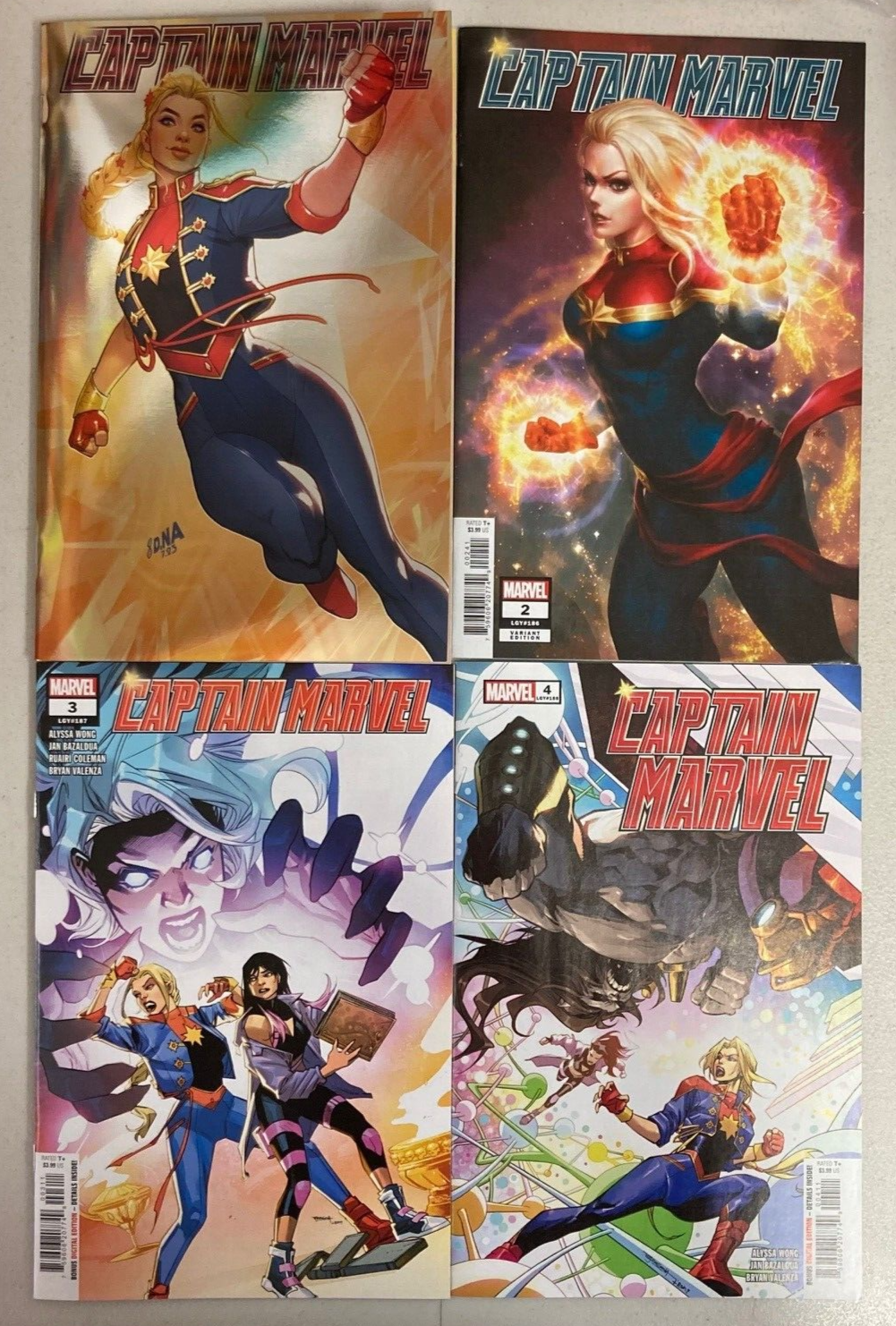 Captain Marvel #1-4 (2023) VF/NM Alyssa Wong Carol Danvers