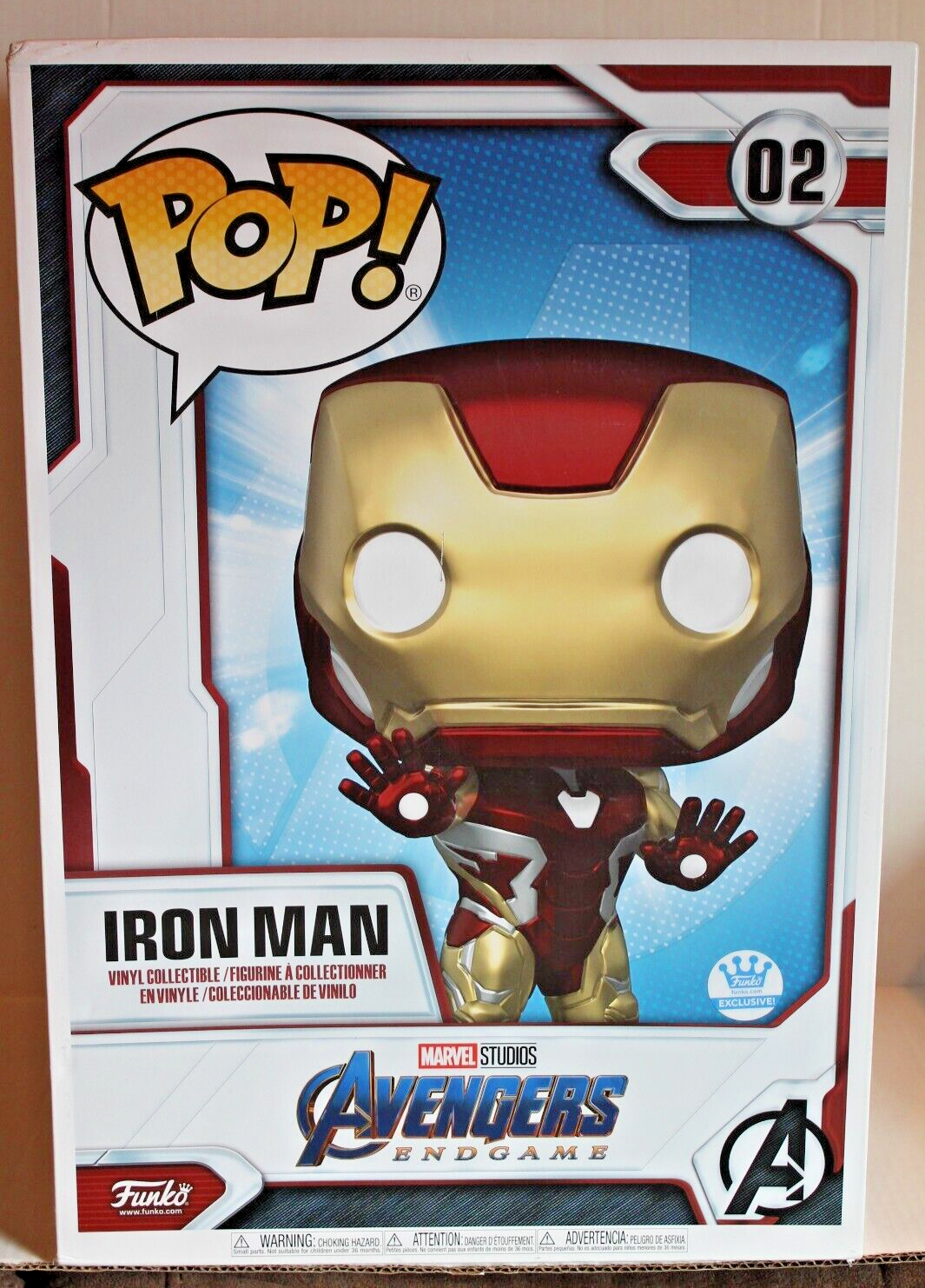 Funko Pop Iron Man 02 Marvel Avengers End Game Mega 18