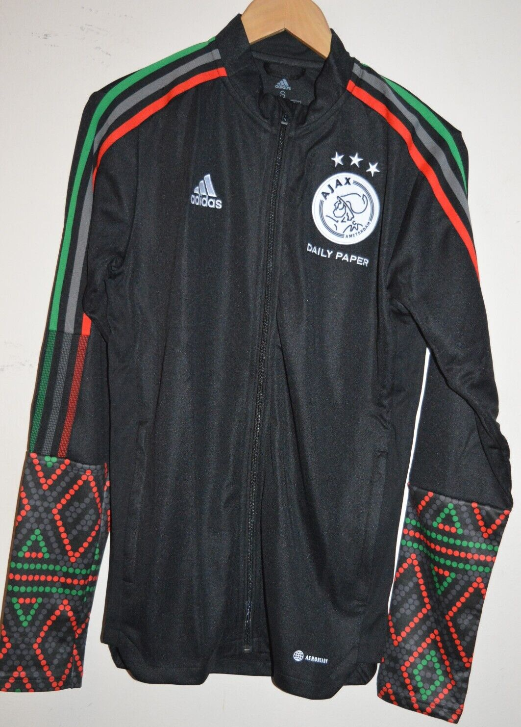 adidas - 【正規品】【新品タグ付き】アヤックス Daily Paper ジャケット Ajax Amsterdam x Daily Paper Black Track Jacket 2022/2023