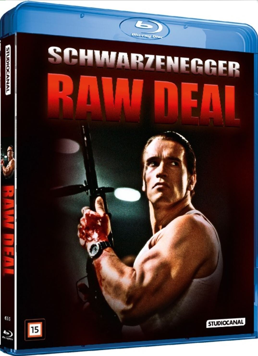 Raw Deal (1986) Arnold Schwarzenegger Blu-Ray BRAND NEW (USA 