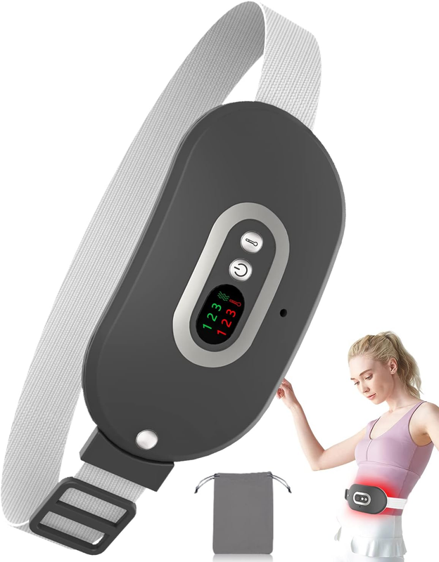 For Cramps Portable Usb Cordless Heating Pad With Massager F