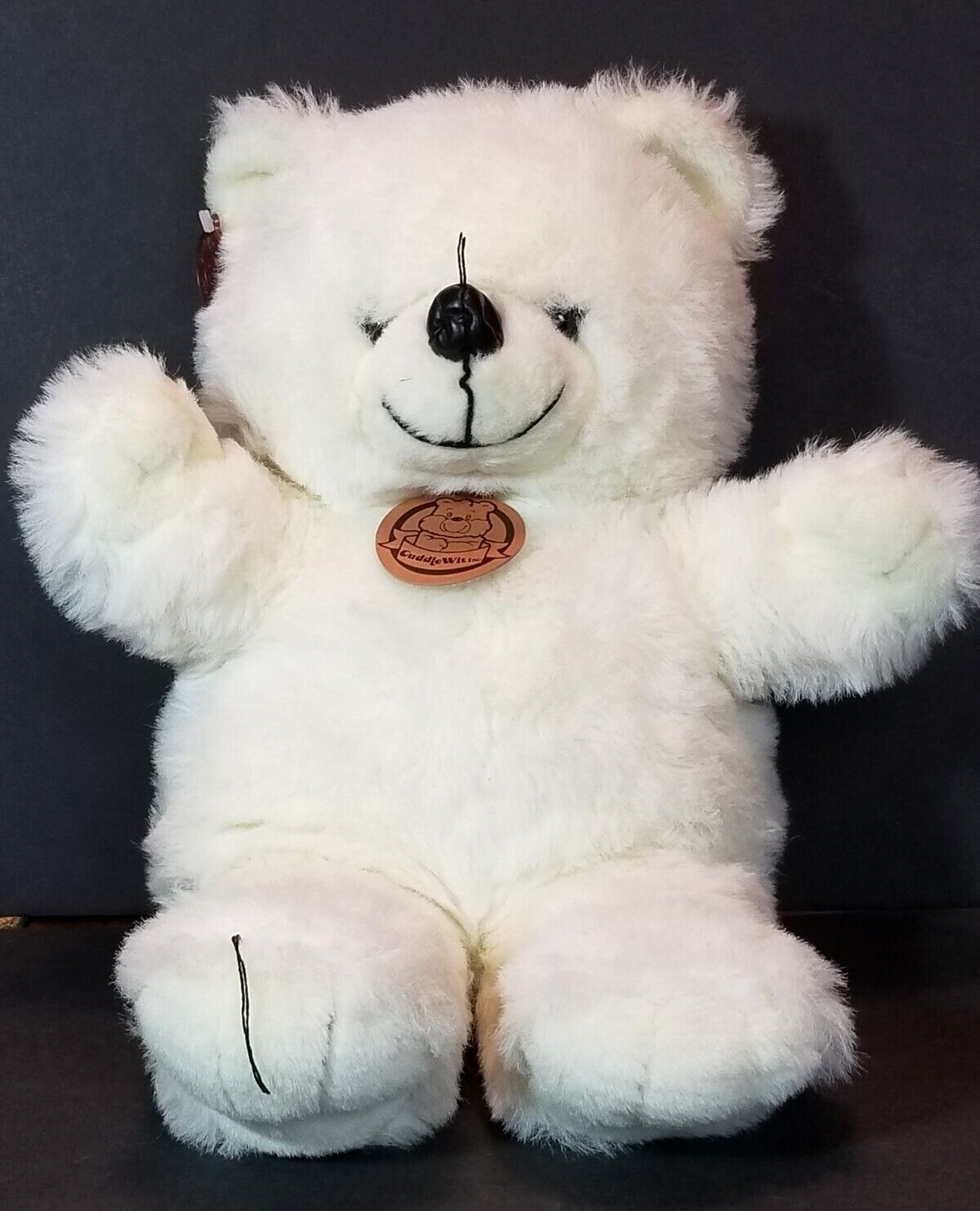 Bearington Wuggles Plush Classic Teddy Bear, 18 Inch Stuffed