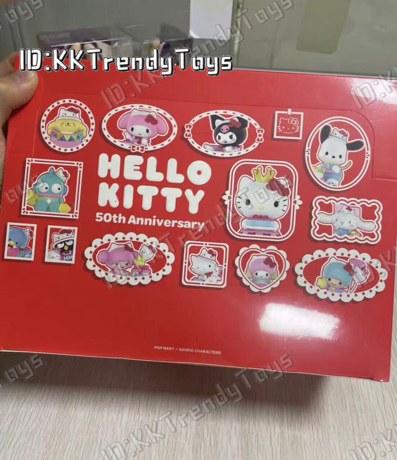 POP MART Sanrio Hello Kitty 50th Anniversary Series One Set POP MART Sanrio Hello Kitty 50th Anniversary Series One Set