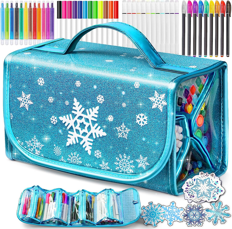Fruit Scented Washable Markers Set 45 pcs with Glitte , Art Supplies for Kids