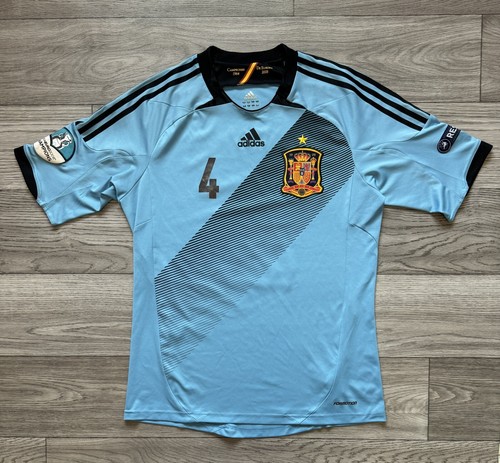 ウェア Spain away Euro 2004 Player Issue Shirts Spain España #20 Xavi Euro 2004 away shirt Adidas jersey