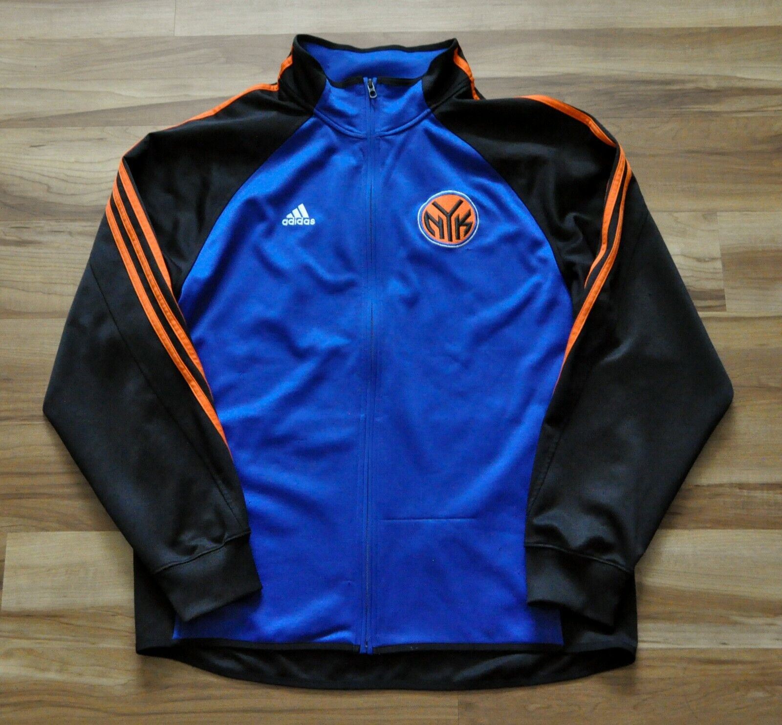 New York Knicks Adidas Jacket Warm Up NYK Clima 365 NBA Blue New York Knicks Adidas Jacket Warm Up NYK Clima 365 NBA Blue