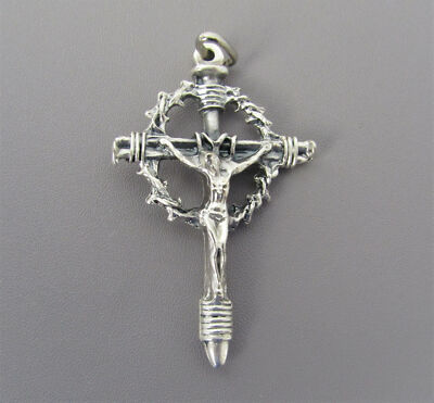 In Loving Memory Italian Teardrop Rosary Crucifix Italian Rosary Parts