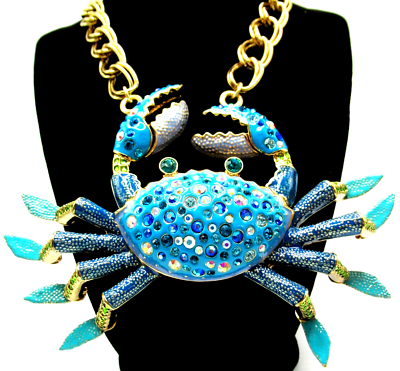 Betsey johnson crab necklace hotsell