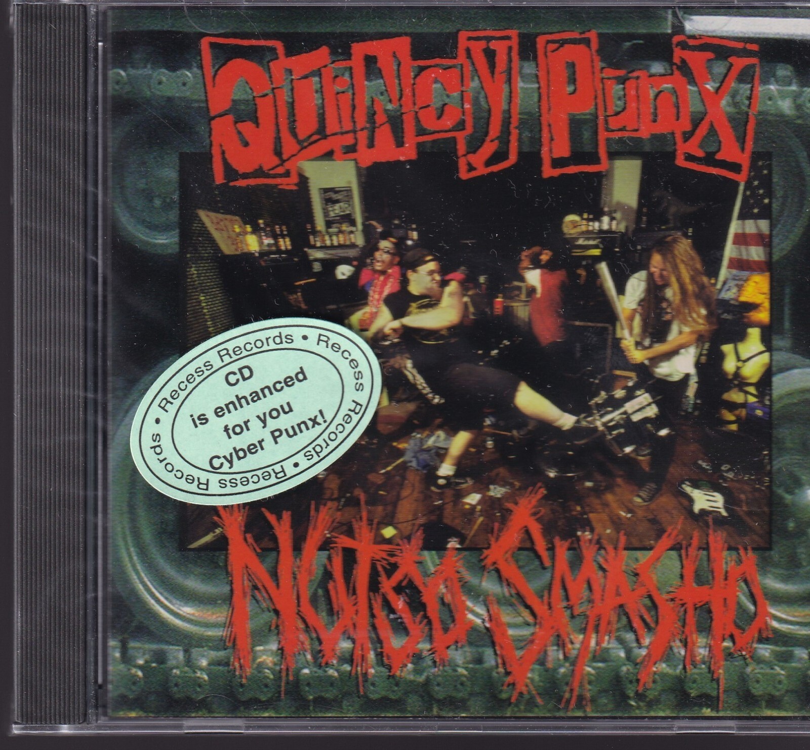 Quincy Punx Nutso Smasho CD Sealed Recess Records Very Rare