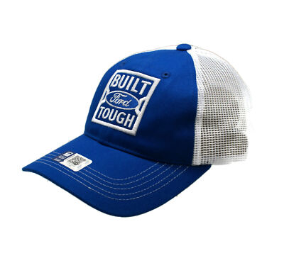 Hat - BUILT FORD TOUGH Adjustable Snapback Trucker Cap