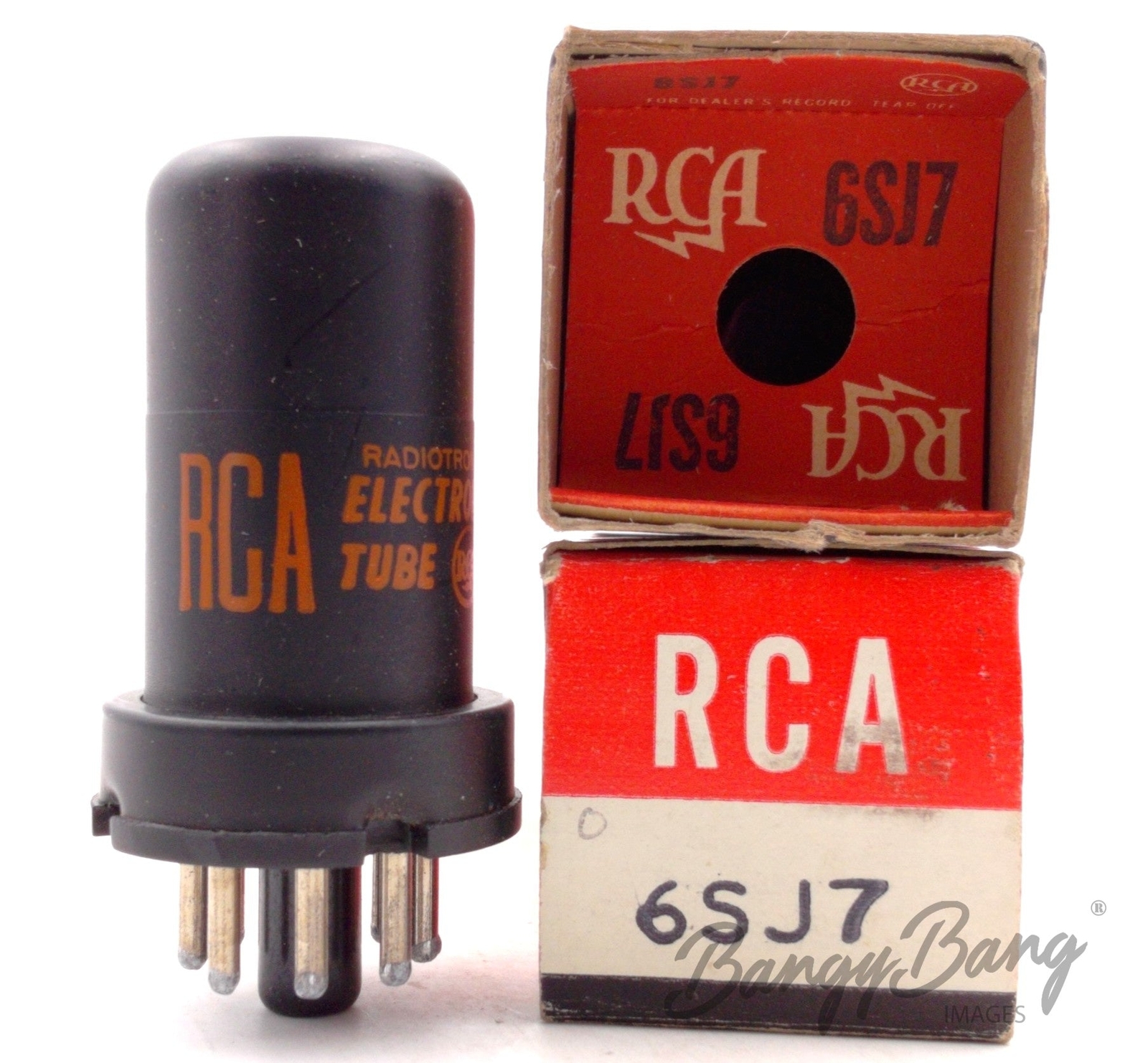 【ga-ho】RCA 70's 7025 2本 2 RCA 6SJ7 High Gain Pentode Triple Grid Detector Audio