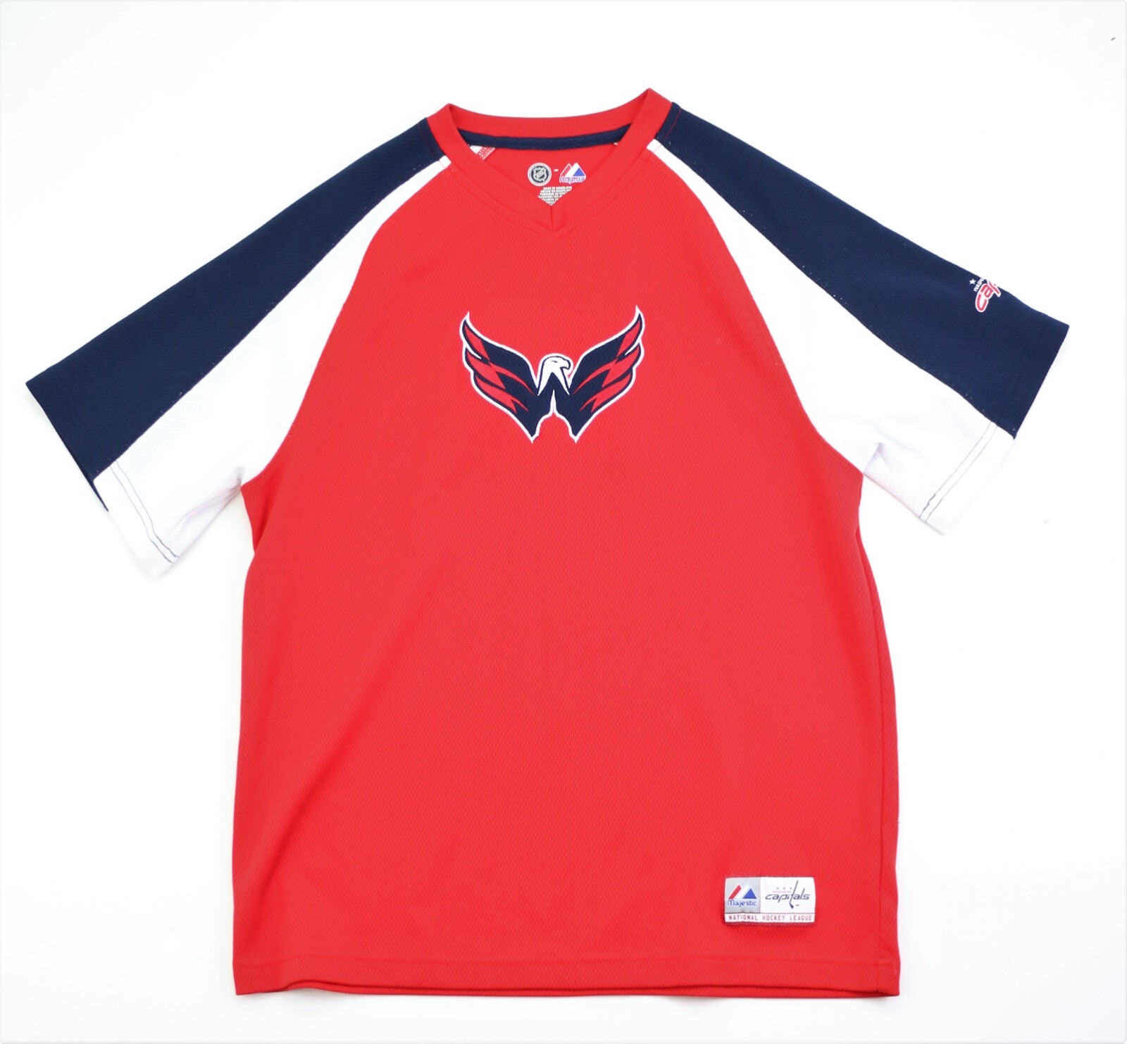 

Мужская футболка Majestic Washington Capitals, размер , НХЛ, Красный