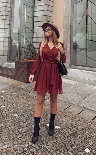 ZARA NWT DOTTED MESH MINI DRESS MAROON XS -REF. 7200/236 | eBay ZARA NWT DOTTED MESH MINI DRESS MAROON XS -REF. 7200/236 | eBay