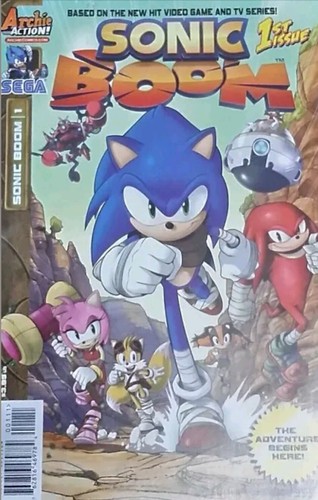 Sonic Super Special comic and Sonic Boom 1st comic lot