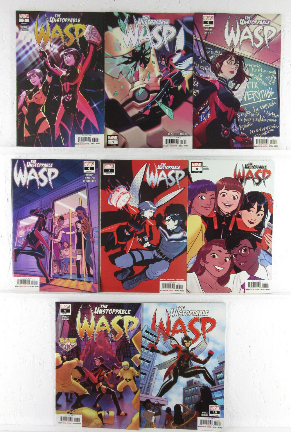 セール！ 洋書アメコミ　THE UNSTOPPABLE WASP　マーベル　3冊 セール！洋書アメコミ THE UNSTOPPABLE WASP 3冊 マーベル