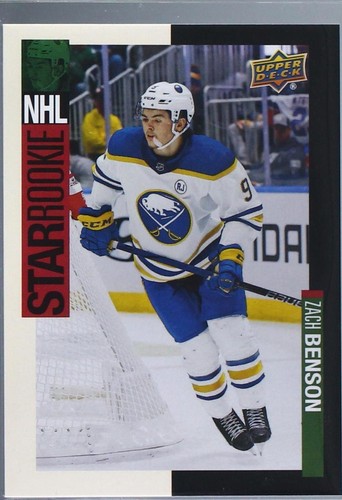 2023-24 Upper Deck UD Rookie Debut - Zach Benson #SR-15