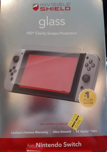 Nintendo Switch  InvisibleShield Glass HD Clarity Screen Protector