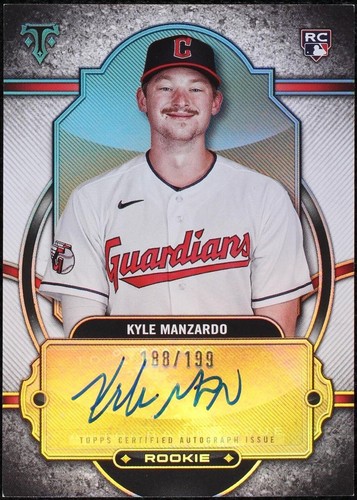 2024 Topps Triple Threads - Kyle Manzardo #RA-MAN